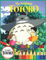 My neighbor totoro coloring pages are a fun way for kids of all ages to develop creativity, focus, motor skills and color recognition. Amazon In Buy My Neighbor Totoro Coloring Book Funny Neko Totoro Coloring Pages 8 5x11 Inches Awesome Gift For Kids Neko Basu Coloring Book Cat Bus Coloring Book Online At Low