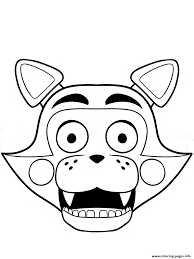 Keep your kids busy doing something fun and creative by printing out free coloring pages. Fnaf Freddy Five Nights At Freddys Foxy Coloring Pages Printable Coloring Library