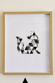 Diy Geometric Animal Wall Art Geometric Wall Art Animal Wall Art Geometric Wall Art Diy