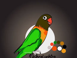 Tips atasi burung ciblek yang berkicau sesekali Vektor Lovebird In 2021 Love Birds Bird Art