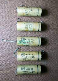 Lot of 5 Vintage EROID ERO made in West Germany 0.33uf 630V Tube Amp  Capacitors | eBay