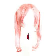 Best anime pigtails hairstyles from image hairstyle long pigtails ver a pink. Amazon Com Nanako Cotton Candy Pink Wig 18 Pigtails With Part And Long Bangs Beauty