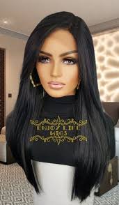 human hair lace front wig