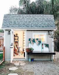 Maybe the space is a guest room that's mostly unused, a portion of your laundry room, a mudroom, a corner in your garage, or even a backyard shed that's just collecting junk. The Secret To A Perfect She Shed Tuff Shed Art Studio At Home Backyard Art Studio Studio Shed
