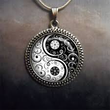 Popular Items For Moon Garden Designs On Etsy Yin Yang Jewelry Yin Yang Pagan Jewelry