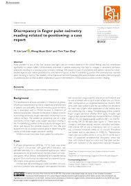 It is portable and accurately and rapidly measure. A Oxygen Saturation Measured Via Pulse Oximetry S Po 2 Versus Time Download Scientific Diagram