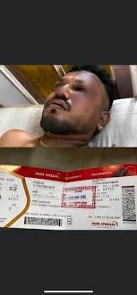 Before you board a plane at the airport one part of the ticket is detached  , but this ticket is complete. I suspect serious scam