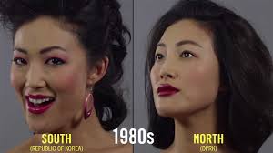 North korea has asked permission from the international civil aviation organization to launch this post contains references to products from one or more of our advertisers. North Korea And South Korea S Definition Of Beauty Evolved Differently Time Lapse Video Shows Abc30 Fresno