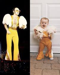 Any movie depicting elton john is going to need spectacular stage outfits. Elton John Halloween Costume Elton John Costume Funny Baby Halloween Costumes Elton John Halloween Costume