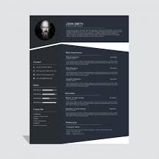 Curriculum vitae grátis em word para baixar, sempre foram uma boa opção para quem esta a procura o recrutador precisa se interessar exclusivamente pelo seu curriculum vitae. Download Vector Dark Corporate Curriculum Vitae Template Vectorpicker