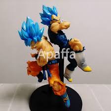Dragon ball gt is the third anime series in the dragon ball franchise and a sequel to the dragon ball z anime series. 17cm Dragon Ball Z Action Figure Lc Blue Hair Son Goku Vegeta Pvc Model Toys Dragon Ball Anime Super Saiyan Collection Doll Buy At The Price Of 9 89 In Aliexpress Com