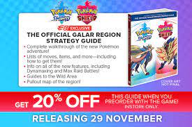 Jump to navigationjump to search. Eb Games Australia On Twitter The Eb Exclusive Official Galar Region Strategy Guide For Pokemon Sword Shield Is Arriving On 29 November Get 20 Off The Guide When You Purchase It