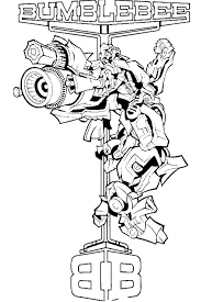 Make your kids all excited to color with this new collection of printable transformer coloring pages. Ikidsdrawing Com Bee Coloring Pages Transformers Coloring Pages Cartoon Coloring Pages