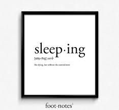 Sleeping Definition College Dorm Girl Dictionary Art Etsy Dorm Wall Art Funny Definition College Dorm Room Decor
