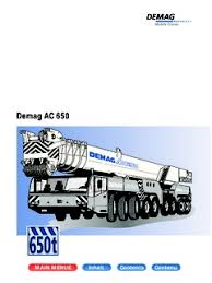 Demag Ac 650 Specifications Cranemarket