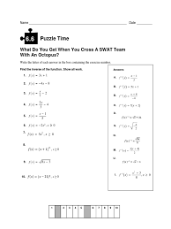 Each section has solvers (calculators), lessons, and a place where you can submit your problem to our free math tutors. 0606 Puzzletime Linear Quadratic And Square Roots