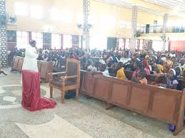 Bishop Isizoh: Parish Community Rosary at St John's Parish, Oba. Nigeria