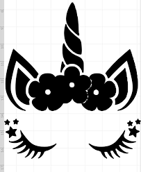 Pin By Mohamed Haddaj4 On Svg Unicorn Svg Unicorn Face Unicorns Clipart