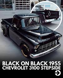 Image result for Midnight Black 1955 Truck