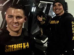 Deputy Pini and K9 Yogi responded to a suicide attempt in progress, where  the subject fled