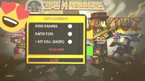 This is an awesome fps game of pocket edition. Cops N Robbers Mod Menu 10 3 1 By Jayiuz Youtube