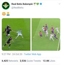 Betis' city rivals sevilla fc were the first club in sevilla, founded in october 1905, while a second real betis wear a green and white kit now but played in all blue jerseys and white shorts, for no other. Real Betis On Twitter Fc Barcelona Universe Facebook