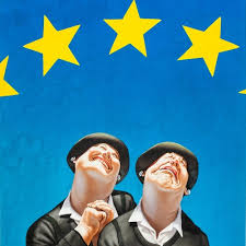 Cartoonist gerhard haderer shows the most pressing social issues in his detailed illustrations. 03 Gerhard Haderer Eu 1999 By Kunstmeile Krems