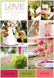 Shades Of Pink And Green Wedding Color Ideas Wedding Ideas Wedding Trends And Wedding Galleries Green Themed Wedding Pink Green Wedding Wedding Colors