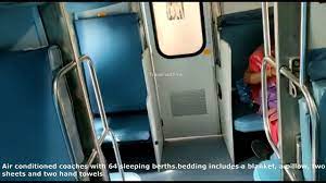 3ac Seat Coach Layout And Seeting Arrangement Of Indian Railway Train 12367 Vikramshila Express Youtube