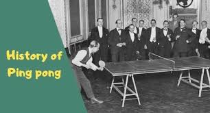 The History Of Table Tennis Topical Talks Table Tennis Tennis History