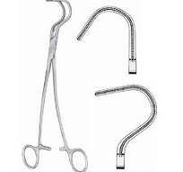 Atraumatic Wylie Vascular Clamp - Curved, Figure 1, 21 cm (8 1/4")