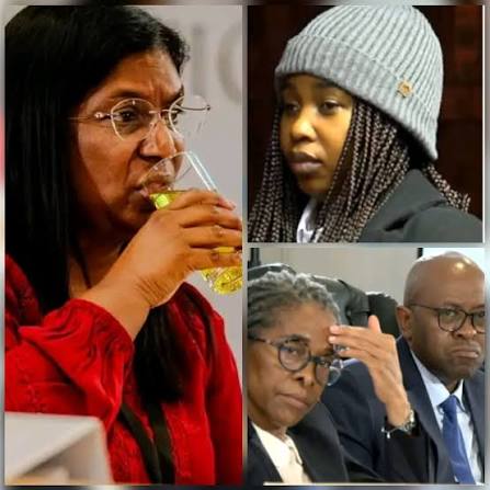 ⚖️🚨 COMMISSIONER KHUMALO QUESTIONS ADV. ANDREA JOHNSON OVER CLAIM ABOUT BRIGADIER DINEO MOKWELE During the Commission proceedings, Commissioner Khumalo asked Adv. Andrea Johnson whether she knew Brigadier Dineo Mokwele's qualifications. Johnson replied
