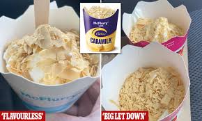 Restaurant group tweeted a link to m&s' instagram page that featured a video of m&s chef chris barber creating what was described as his recipe for the. Mcdonald S Australia Customers Disappointed Over New Cadbury Caramilk Mcflurry Daily Mail Online