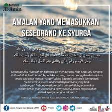 Juga mudah terjun ke neraka. Zikir Selawat Doa Amalan Yang Memasukkan Seseorang Ke Syurga Semua Orang Berkeinginan Untuk Masuk Syurga Dan Tiada Sesiapa Yang Berhajat Untuk Menjadi Penghuni Neraka Walaupun Sesaat Sekali Pun Namun Apakah Amalan Yang Boleh