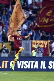 Stephan El Shaarawy Of As Roma Celebrates Scoring Second Goal During As Roma Stephan El Shaarawy Premier League Football