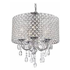 We'll review the issue and make a decision about a partial or a full refund. Crystal Chrome Chandelier Pendant Light With Crystal Beaded Drum Shade 2235 26 Destination Lighting