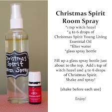 Christmas Spirit Room Spray Essential Oils Room Spray Christmas Spirit Essential Oil Living Essentials Oils