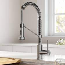 Touchless faucets consist of four main parts: Kraus Bolden Touchless Single Handle Kitchen Faucet Reviews Wayfair