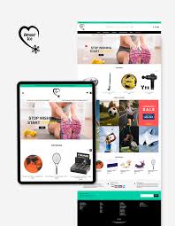 Ecommerce Website Design for Sportswear Shop