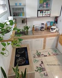 Model kitchen set ini terlihat eye catching dan menarik perhatian siapapun yang. Inspirasi Desain Dapur Minimalis Ukuran 2 X 3 M Bentuk L Homeshabby Com Design Home Plans Home Decorating And Interior Design