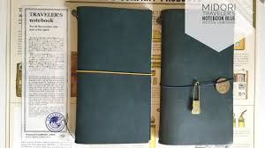 Camel edition first released for the 5th anniversary traveler's. Blue Edition Traveler S Notebook Unboxing Youtube