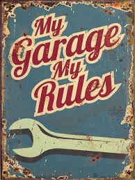 Retro My Garage My Rules Metal Aluminium Car Workshop Tool Vintage Plaque Sign Ebay Car Workshop Plaque Sign Decorative Signs