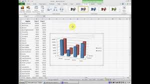 Selecing Non Adjacent Cells In Excel To Create A Chart L2 Exam