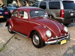 Image result for Bordeaux Red 1950 Beetle