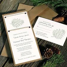 Pinecone Wedding Invitations Tree Wedding Invitations Winter Wedding Invitations Wedding Invitation Wording