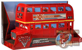 5 years after brexit vote, . Take Five A Day Blog Archive Mattel Disney Pixar Diecast Cars 2 The Double Decker Bus Carrying Case