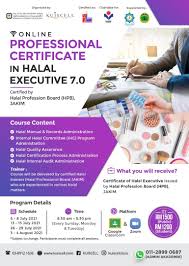 Halal executive training jakim 2020. Pusat Latihan Halal Posts Facebook