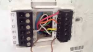 When working with a thermostat the cover can be. Heat Pump Thermostat Wiring Simply Explained Youtube