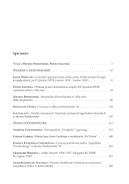 The aim of the article was to present the circumstances of the establishment and the scope of activities of the central office for control of the press, which was transformed into the main office for control of the press, publications, and public performances in november 1945. Https Ipn Gov Pl Download 1 369936 Nietylkopoprostub5spis Pdf
