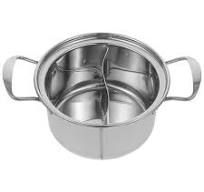 Single Small Hot Pot Stainless Steel Cooking Cooker Soup Pans Stock  Saucepan Camping Ramen 201 Individual